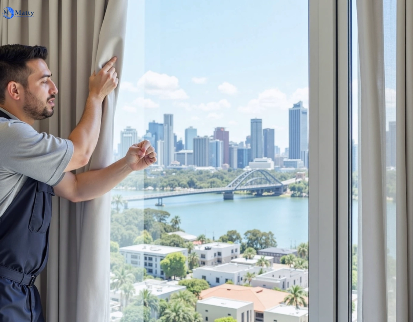 Professional curtain steam cleaning service wheelers-hill-vic QLD by Matty Curtain Cleaning